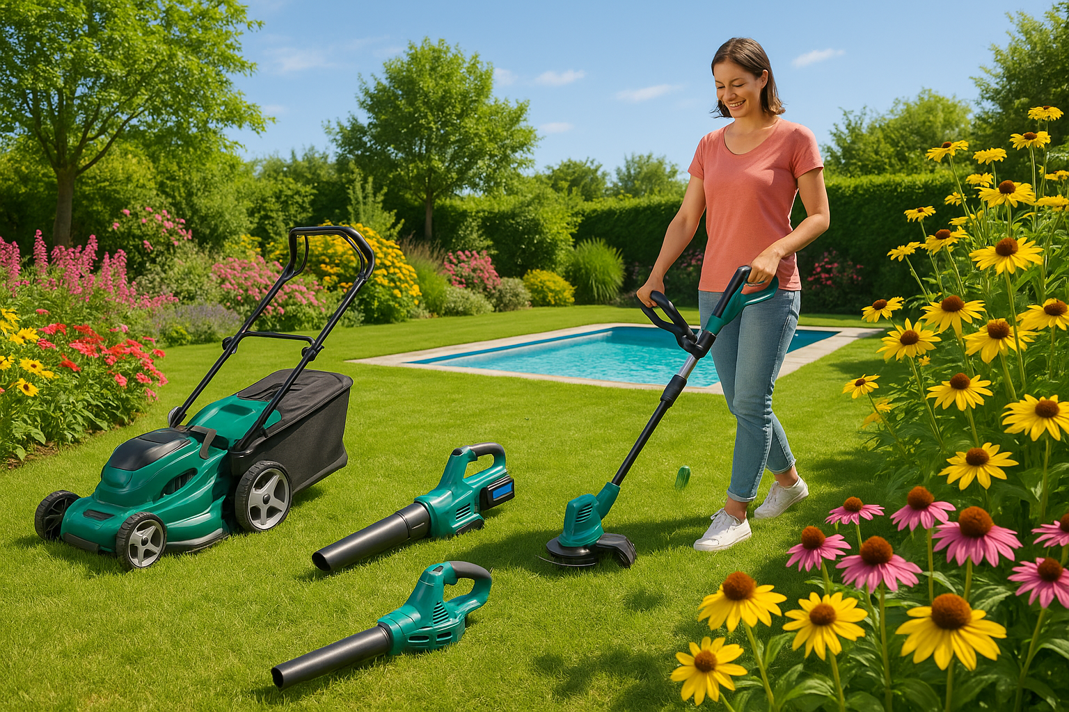 Elektrische Tuinapparatuur en Zwembadpompen Efficiënt Gebruiken in de Zomer